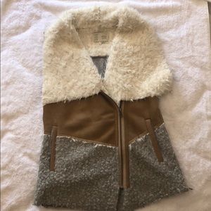 Saturday Sunday vest from Anthropologie in size xs